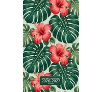 Pocket Calendar 2026-2027 for Purse: Small 2 Year Monthly Planner from January 2026 to December 2027 with Holidays, Flower Cover Design