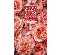 Pocket Calendar 2027-2028 for Purse: Small 2 Year Monthly Planner from January 2027 to December 2028 with Holidays & Inspirational Quotes.