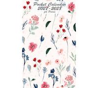 Pocket Calendar 2027-2028 for Purse: Small 2-Year Monthly Planner | January 2027 - December 2028 | Compact Pocket Organizer for Appointments, Notes & TO DO LIST | FLOWERS