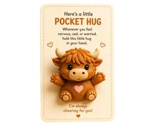 Pocket Cards | Inspirational Small Ghost Comforting Support Keepsake