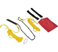 Pocket Chainsaw 24 Inches 34 Sections 11 Knives Portable Folding Chainsaw pour couper du bois Camping Chasse Jardinage