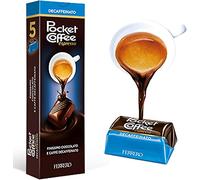 Pocket Coffee Espresso Praline à café avec liquide décaféiné DEK expresso, chocolat fin au lait entier et demi-amer 5 praline 625 g