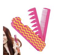 Pocket Comb, Fine Tooth Comb, Abs Material Folding & Portable Design, Wide Tooth Comb for Detangling Hair, Beards, Mustaches, Women, Girls, and Active Grooming
