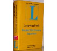 Langenscheidt – Dictionnaire de poche japonais-anglais / anglais-japonais