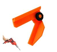Pocket Drill Jig Kit, 0-90° Adjustable Woodworking Tool, 3.54x3.54in Anti Slip Pocket Hole System with Precision Guide Design, Stable Drilling Alignment Kit, Cabinet Joinery Style Accessory, Workshop