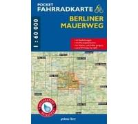 Pocket-Fahrradkarte Berliner Mauerweg 1:60 000