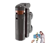 Pocket Flex Mini Tripod, 2025 New Pocketflex Mini Tripod Phone with Fill Light, 360° Rotation Selfie Stick Equipped with Bluetooth Remote Control for Selfies, Vlogs, Landscape Photography (Black)