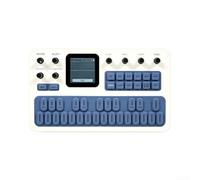 Pocket FM Synth Clavier Musique Portable 27 Touches, 12 Voix Polyphonique | Mini synthétiseur FM portable, polyphonie à 12 notes pour synthétiseur de clavier midi, 32 algorithmes 6 éléments de type C
