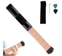 Pocket Guitar - Pocket Guitar Trainer | 6-Fret Training Tool Learning System, Guitarr Practice Tool, Hand Practice Guitarr Neck Fingerboard - For Adults Men Women Beginners Lovers Musicians