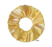 Pocket Hair Scrunchies, Soft Ponytail Holder Accessory, 4.33 Inches Hair Tie with Zipper Compartment, PU Fabric Band, Stylish Functional Design, Accessory for Women and Girls