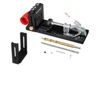 pocket hole jig kit, réglable en hauteur, pince stable, XK4-A