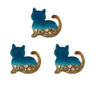 Pocket Hug Animal, Supportive Encouragement Cards, 3 Pieces Motivational Mini with Marine Theme, Wellness Token Supplies for Adults Students Organizers Travel Work Home Mental Health Support