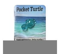 Pocket Hug Card, Turtle Animal Coin, Inspirational Greeting Keepsake, Cute Companion, Lightweight Comfort Charm, Ideal for Birthday, Thanksgiving, Childrens , Adult Easy to Use