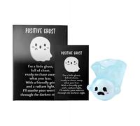 Pocket Hug Ghost Lumineux, A Little Pocket Ghost Hug Card with A Cute Ghost Doll for Halloween Christmas Loved Ones and Friends