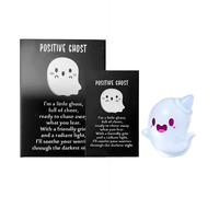 Pocket Hug Ghost Lumineux, A Little Pocket Ghost Hug Card with A Cute Ghost Doll for Halloween Christmas Loved Ones and Friends