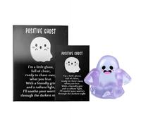 Pocket Hug Ghost Lumineux, A Little Pocket Ghost Hug Card with A Cute Ghost Doll for Halloween Christmas Loved Ones and Friends