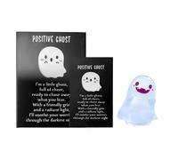 Pocket Hug Ghost Lumineux, A Little Pocket Ghost Hug Card with A Cute Ghost Doll for Halloween Christmas Loved Ones and Friends