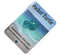 pocket hugg Card - pocket hugg Turtle Animal | Les Poches Servent Des Câlins Pour Les Amis | Carte De Câlins Émotionnelle | Inspirational Greeting Toys Keepsake Companion Pour L'anniversaire De Thanks