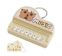 Pocket Keys - Melody Fob for Skill Practice | Musical Learning Trinket with Tactile Press Response & Audible Tone Output for Student Study, Commute Play, Bag Ornament and Travel Fun