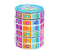 Pocket Math Cube Learning Toys Fun Interaction Jouet Enfants Cadeau d'anniversaire pour Idéal pour la maternelle Maison Jouet arithmétique PA