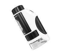 Pocket Microscope - 5x3x9.7cm Kids Pocket Microscope, Handheld Microscopes for Kids, 50X to 300X Beginner LED Light Source Microscopes, Science Experiments, STEM Projects for Learning, Education