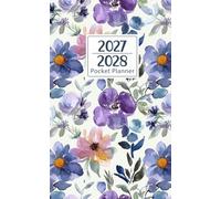 Pocket Monthly Planner: 2-Year Organizer for Appointments, Important Dates, Goals, Contacts, Birthdays and Notes