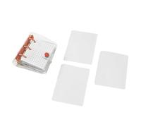 Pocket Notebook Planner 3 Anneaux Binder Brotondes Planificateur Journal Pocket For Scrapbooking 80 Papier En Feuille Journal Inspirant