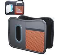 Pocket Organizer - Leather, 8.46x6.29x3.14in Seat Storage Pocket Space-Saving Design | Side Seat Organizer Easy Access Storage Solution, Car Storages Box For Daily Commuting, Road Trips, SUVs