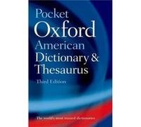 Pocket Oxford American Dictionary and Thesaurus by Edited by Oxford Dictionary Paperback Book