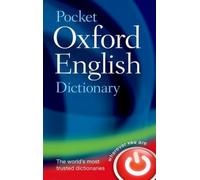 Pocket Oxford English Dictionary by Oxford Dictionaries [Hardback] NEUF
