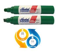 Pocket Paint Marker Vert, feutre (Pack of 6)