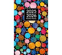 pocket planner 2025-2026: 2 Year - January 2025 - December 2026 with Inspirational Quotes and Phases of the moon