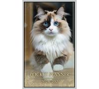Pocket Planner 2026-2027 for Cat Lovers: A Minimal Daily Organizer for Cat Enthusiasts | 4 × 6.5 in | 60 Pages