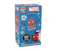 Pocket Pop! & Tee - Marvel - Holiday Spiderman Taille L