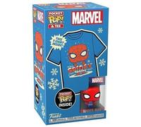 Pocket Pop! & Tee - Marvel - Holiday Spiderman Taille M
