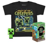 Pocket Pop! & Tee - Minecraft - Blue Creeper - Taille Xl