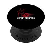 Pocket POUNDERS Chemise de Bowling Amusante pour Bowling PopSockets PopGrip Adhésif
