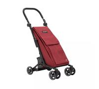 POCKET Poussette de marché Chariot de courses Pliable PLAYMARKET Rouge Cranberry