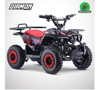 Pocket Quad Électrique Enfant 800W / BISON 800 / Édition 2025 / Rouge