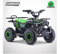 Pocket Quad Électrique Enfant 800W / BISON 800 / Édition 2025 / Vert