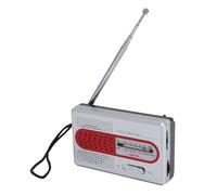 Pocket Radio AM FM, FM Portable AM FM à Batterie, avec Une Prise en Haut et en Casque, pour Voyager à L'extérieur à la Maison