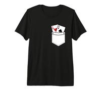Pocket Rockets As Poker T-Shirt Haut de Gamme