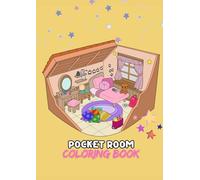 Pocket Room Coloring Book: 42 Cozy Pages with Cute Mini Rooms, Relaxing Interiors, Tiny Worlds and Fun Designs for All Ages