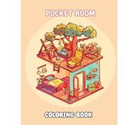 Pocket Room Coloring Book: A Delightful Journey into Isometric Rooms with Easy-to-Color Designs