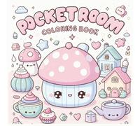 Pocket Room Coloring Book: Cute Kawaii Houses, Cozy Rooms, and Adorable Decor to Color