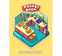 Pocket Room Coloring Book: Dive into the Delight of 50 Isometric Rooms to Color!