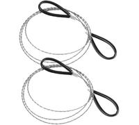 Pocket Saw Stainless Steel With Loops,75cm Long Upgraded Wire Saw For Wood And Plastic,Small Handy,Quick Storage,Ideal For Outdoor,Camping (1)