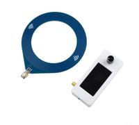 Pocket SI4732 Récepteur radio avec couverture complète de 0,5 à 108 MHz, écran couleur IPS 1,9", modes LSB USB AM FM, batterie intégrée de 800 mAh, antenne boucle, boîtier imprimé 3D en ABS (anneau