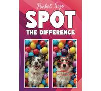 Pocket Size Spot the Difference Book for Adults: Small, Pocket Sized Activity Book