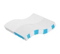 vidaXL Matelas à ressorts ensachés Dureté moyenne 160x200 cm épaisseur 25 cm 7 zones
